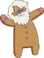 Gingerbread pen