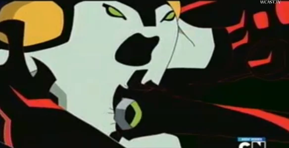 Malware tratando de quitarle el omnitrix a cannonbolt
