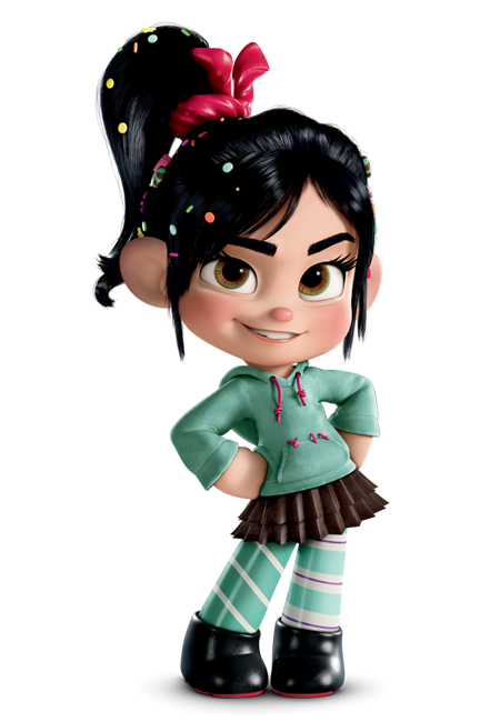 Girls Vanellope Von Schweetz Wreckit Ralph 2 Cosplay Halloween