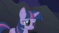 Twilight thinking of Fluttershy's kindness S1E2