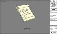 Modelsheet padofpaperwithchecklist