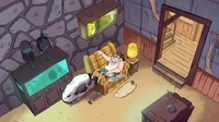 S1e4 overhead living room