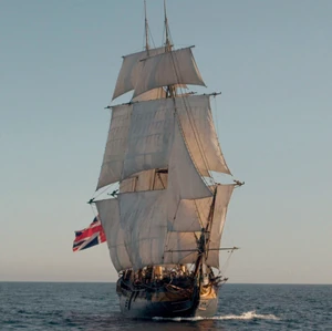 Hms providence sailing
