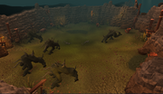 Kurask in dungeon