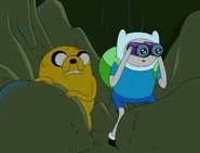 Finn and Jake spying