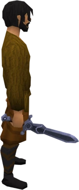 Mithril longsword equipped