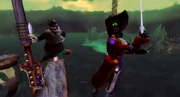 Pete Pan vs Animatronic Hook