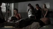 The group waiting for hershel