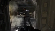 Russian submarine crew extingushing fire Hunter Killer MW3