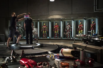 Iron Man 3 set pic