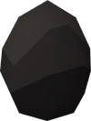 Black dragon egg detail