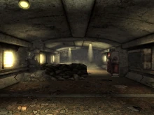 Irradiated Metro entrance