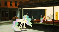 Donut shop Spike Celestia Joe