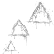 Glyph-Three Triangles