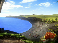 Ember Island beach
