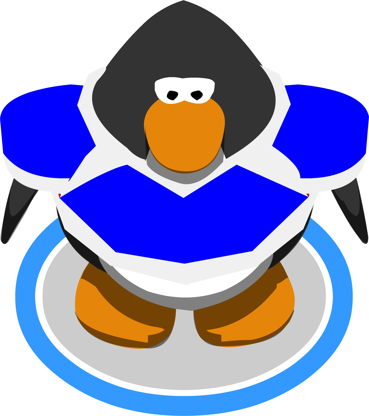 Blue Football Jersey ingame