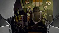 Mecha tank's cockpit