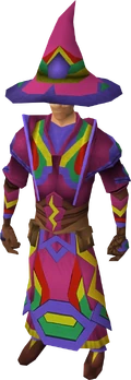 Infinity robes equipped