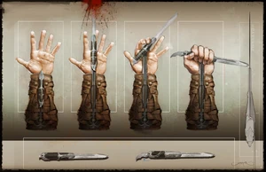 Connor Hidden blades by Okmer