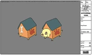 Modelsheet doghouse