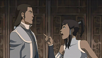 Korra and Tarrlok