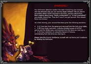 First botting warning