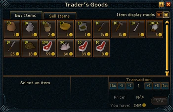 Trader's Goods stock