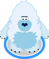 Yeti Costume ingame
