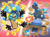 Cofagrigus y Rampardos en MM3D