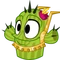 Baby sunspike monster