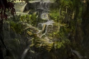 Cozumel temple exterior 02 by max qin