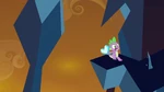 Spike running away from crystals S3E2