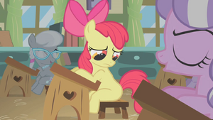 Apple Bloom being teased in class S1E12