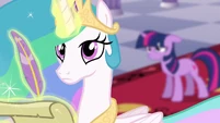 Celestia looking up S3E2