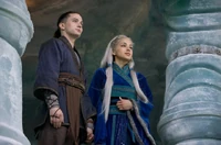 Film - Sokka and Yue together