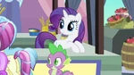 Rarity & Spike enjoy progress S3E2