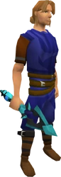 Hailstorm dagger equipped