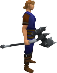 Primal maul equipped