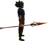 Iban's staff equipped
