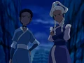 Katara and Yue unimpressed.png