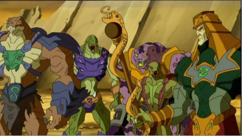 masters of the universe snake men