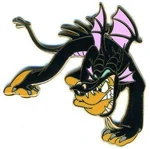 Pluto as Maleficent