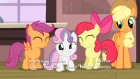 Sweetie Belle 'I could burst!' S3E4