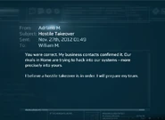 ACI emailHostileTakeover