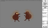 Modelsheet theporcupineinsunsetcolors