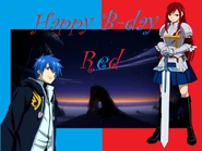 Red's B-day art