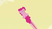 Pinkie Pie leaving a pink trail S2E18