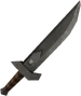 Iron dagger detail