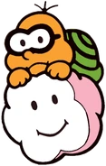 Lakitu Art (Super Mario Bros.)