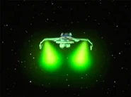 IKS T'Ong firing phasers